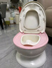 babycare马桶坐便器蹲便器儿童马桶仿真马桶坐便圈2-6岁宝宝便盆维尔粉 实拍图