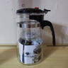 茶壶泡茶杯家用茶具茶水分离滤茶器烧水壶玻璃飘逸杯泡茶壶个人 【防爆高硅】1600ML+4个品茗杯 实拍图