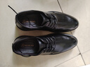 稻草人皮鞋男士正装鞋子男商务休闲鞋男 72014 条纹黑 39 实拍图