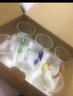 唯铭诺四色高硼硅耐热玻璃杯套装家用带把水杯子玻璃茶杯  四支装400ML 实拍图