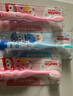 舒客儿童牙刷软毛1-2-3-5-6-8-10-12岁以上宝宝小孩牙刷牙膏套装 3支粉色 实拍图