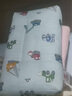 洁丽雅（Grace）儿童枕芯 A类全棉双层纱 学生宿舍枕头单只装30*50cm 汽车派对蓝  实拍图