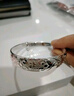 唯一（Winy）银手镯足银9999实心镯子女款纯银饰品妈妈生日礼物送老人长辈 实拍图