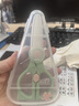 COOKSS婴儿陶瓷辅食剪刀儿童手动陶瓷食物剪宝宝辅食工具便携收纳盒-蓝 实拍图