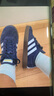 adidas「T头鞋」VL COURT 2.0复古休闲板鞋德训鞋阿迪达斯轻运动   深蓝/浅蓝/树脂黄 (推荐女生选小半码)   38.5 实拍图