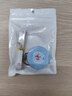 DSB（迪士比）卷尺软尺皮尺 迷你卷尺自动卡位米尺量三围钥匙扣伸缩尺子便携随身2米蓝色 LT-721 实拍图