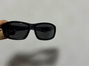 迪卡侬墨镜夹片男偏光太阳近视眼镜夹片复古叠加偏光镜黑色-4248467 实拍图