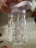 杯具熊（BEDDYBEAR）儿童鸭嘴杯扁嘴吸管杯tritan水杯子幼儿园宝宝塑料杯 鸭嘴吸管杯-顽皮豹400ml 实拍图