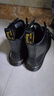 马丁（DR.MARTENS）Zavala西部靴男女款夏季舒适轻量黑色工装风马丁靴 黑色 36 实拍图