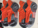悍将（HNK）专业跑步袜子男女马拉松跑步袜子毛巾底压缩袜吸湿透气速干运动袜 3.0烈焰橙-单双装 M(39-41) 实拍图