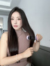 佳梵妮【三分钟快速造型】新款无线直发梳负离子无线有线二合一护发不伤发便携两用造型直板夹内扣魔发梳 【5亿负离子护发+支持快速边充边用】淡雅紫 实拍图