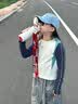 恩尼诺儿童保温杯学生上学专用水杯大容量直饮吸管保温水壶316不锈钢 背带+海曼红 600ml 实拍图