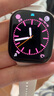 Apple/苹果 Watch Series 10 智能手表GPS款46毫米玫瑰金色铝金属表壳淡桃粉色运动型表带S/M MX293CH/B 实拍图