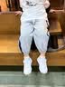 安踏童鞋小白鞋儿童运动鞋男女同款春季新品白色低帮板鞋学生休闲鞋子 【店长推荐】白/雾灰8088-4（男女同款） 28 脚长17.5cm 实拍图
