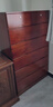 鲁菏鑫森斗柜 实木斗柜现代简约卧室客厅抽屉式收纳柜子储物柜 板栗色高七斗【升级带锁款】 实拍图
