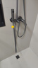九牧（JOMOO）淋浴花洒套装枪灰自动除垢喷枪淋浴器36633-526/HBS-1 实拍图