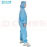 致尔康无尘服防静电 分体连帽防尘服男女 蓝色2XL 洁净服无尘衣喷漆工作服 实拍图