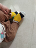 卡特兔宝宝学步鞋儿童婴幼儿早秋童鞋软底机能鞋男女宝网面透气室内鞋子 黄红蓝-棉纱 22 内长13.5cm 脚长12.5-13.0 实拍图
