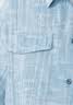 慕梵棉大码冰丝薄款短袖衬衫男夏季新款胖子宽松休闲运动工装衬衣外套 浅蓝色 4XL 适合195-215斤 实拍图