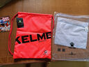 KELME/卡尔美束口袋抽绳双肩背包足球收纳袋健身运动包K034 荧光红 均码(35cm*45cm) 实拍图