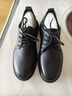 七匹狼官方皮鞋时装男鞋牛皮皮鞋男士短靴子W8323067900 黑色 41  实拍图