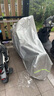 轩沁轩香电动车车衣车罩摩托车防晒防雨罩电瓶车防尘罩踏板自行车雨衣盖布 M适用车长【1.5m-1.7m】 实拍图