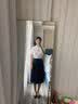 金日满工作鞋女黑色职业鞋尖头浅口面试上班银行酒店舒适久站不累单鞋 尖头粗跟平底单鞋黑色【37】 实拍图
