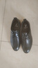 意尔康男鞋商务正装鞋男商务皮鞋时尚打孔结婚鞋 53449W黑色40 实拍图