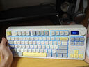 狼蛛S3187无线蓝牙有线三模键盘真机械手感键盘 RGB灯效 多功能旋钮 gasket结构f办公游戏电脑键鼠套装 幻影灰【三模】-键鼠套装 实拍图