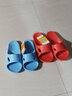 足间舞凉拖鞋男女春夏季情侣拖鞋家居室内浴室防滑居家轻便一字型迷彩韩版时尚外穿拖鞋人字防滑沙滩地板老人 深蓝色 42 实拍图