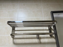 九牧（JOMOO）不锈钢亮银色毛巾架卫生间置物架浴室洗手间浴巾架厕所手纸盒 【严选4件套】9394034 实拍图