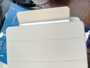 平板iPad11保护壳Air7新款磁吸双面夹mini67保护套air56适用超薄无边 雾霾灰-搭扣双面夹 Air6/7(11寸) 实拍图
