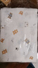 木阳森纯棉平纹纱布100%全棉斜纹包棉花棉絮被子衬布里布稀网布内胆布料 小熊 一米【平纹加密布料】 实拍图