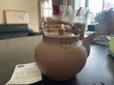 泥火匠陶瓷家用电陶炉泡茶壶明火户外围炉煮茶烧水 圆满陶壶800ml岩石黄 实拍图