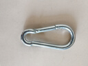 永博304不锈钢弹簧扣 登山扣 弹簧钩 保险扣 螺母带孔链条扣快挂连接勾环绳扣挂钩 标准弹簧扣 M5 实拍图