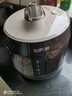 苏泊尔（SUPOR）电压力锅 0涂层不锈钢球釜 5L大容量家用多功能压力锅 一锅双胆智能预约高压锅电饭煲3-6人 【【精钢+陶晶】】 5L 实拍图