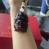 迎胤国印度小叶紫檀貔貅手把件文玩小摆件红木招财貔貅随身盘玩皮丘挂件 实拍图