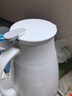 JEKO&JEKO保温壶家用热水瓶暖水壶大容量宿舍开水瓶玻璃内胆 1.9L浅灰色 实拍图