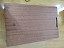 京东京造 菜板 砧案板切菜家用食品级实木抗菌 【乌檀整木】40*27*2.5cm 实拍图