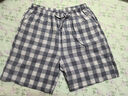浪莎日系睡裤男短裤全棉夏季薄款五分裤沙滩水洗纯棉带兜可外穿家居裤 实拍图