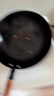 臻三环手工铁锅平底炒菜锅生铁锅无涂层不易粘锅厨房好物单柄铸铁锅 平底 32cm 实拍图