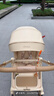 丸丫T6-2遛娃神器高景观婴儿推车可坐可躺轻便折叠换向香槟金PRO 实拍图