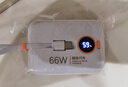 AOBNTECH【3C认证 迷你】自带双线66W超级快充充电宝20000M超大容量毫安可上飞机便携小巧适用华为苹果手机 象牙白【自带双线超级快充】旗舰版+提速200% 实拍图