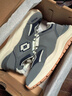 乐途运动鞋男鞋秋季透气复古跑步鞋休闲百搭厚底老爹鞋8802藏青/灰 42 实拍图