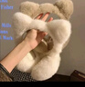 JAJALIN冬季耳罩可爱保暖猫耳朵护耳毛绒户外防冻防寒耳套捂子可折叠学生 实拍图