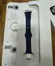 Apple/苹果 Watch SE 智能手表GPS款40毫米银色铝金属表壳丹宁色运动型表带S/M MXF13CH/B 实拍图