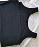 恒源祥背心青年女士舒适棉夏季吊带打底针织内搭无袖夏外穿休闲运动薄款 冷淡黑+冷淡黑 4XL 185建议体重140-150斤 实拍图