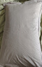 洁丽雅 枕套一对长绒棉纯色加厚家用枕头套枕芯套 爵士灰48*74cm 一对 实拍图