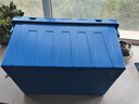  力王POWERKING 带盖周转箱 塑料物流箱子塑料收纳胶箱周转筐长方形转运胶框加厚大号 蓝色  600*400*316 实拍图