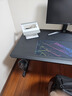 木藝生原创电脑桌台式家用办公书桌卧室电竞桌椅套装碳纤维竞技游戏桌子 高端玩家M9系碳纤维25mm手工斜面 长160宽70高75cm 实拍图